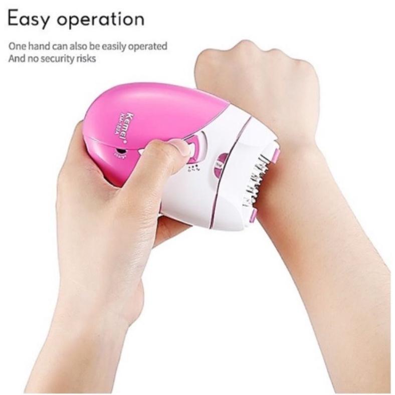 Product Introduction of KEMEI KM-189A Epilator Women Man Electric Hair Remover Shaver Massacre Massacre Removal Hair Removal 1
