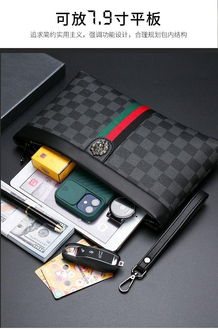 Product Introduction of [90% Positive Feedback Rate] Men's Clutch 2022 New Clutch Men's Trendy Men's Bag Bags Business Hand Bag Big Brand Briefcase Men's Large Capacity 20