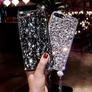 Cover For Samsung S25 Ultra S23 Plus S21 S20 Ultra S24 Plus S22 Ultra Crystal Mobile Phone Case Samsung S23 Ultra S20 Plus S24 Ultra Female Protective Case For Samsung Galaxy S21 Ultra Note10 Plus Note20 Ultra S20 FE S21 Plus Cover Casing Shell
