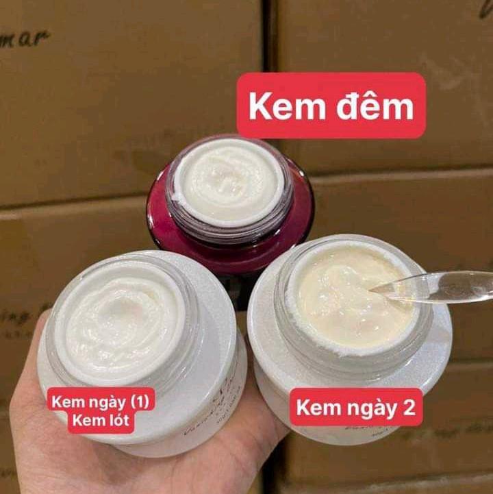 1  kem ngày , 1 kem đêm meso + 2 miếng mặt nạ Tất cả các loại da Skincare 2