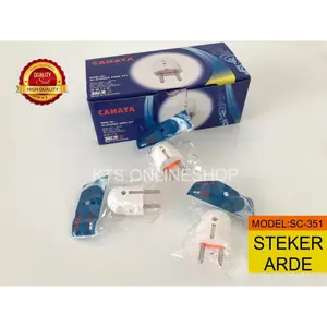 STEKER ARDE COLOKAN LISTRIK Merk CAHAYA SC-301