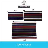 Gambar EAGLE Tempat Pensil Motif Stripe / Zipper Pocket / Document Bag Pencil Case B6~A4 - B6 dari EAGLE FILES OFFICIAL Kota Administrasi Jakarta Barat 1 Tokopedia