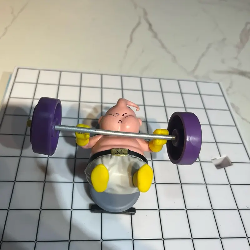 Mabu Chibi Tập Thể Hình Siêu Dễ Thương - Dragonball Toy Đồ Chơi Mô Hình 4