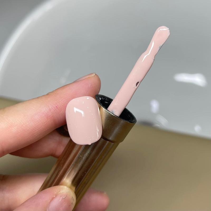 Sơn gel màu trắng hồng kem -phụ kiện nail 01( sơn gel cần hơ đèn)