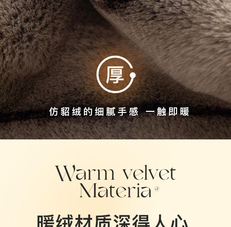 Product Introduction of Autumn and Winter Short Wool Sofa Cushion Nordic Modern High-End Thickened Non-Slip Universal Light Luxury Winter Fur Sofa Cover 4