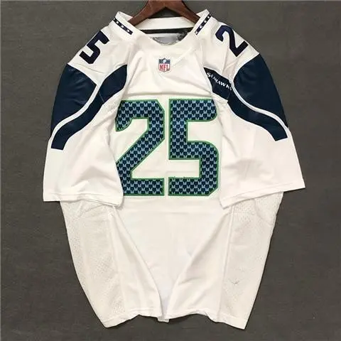 Free Custom Name and Number NFL Football Jerseys American Football Retro European Street Dance Loose Size Short Sleeve T-shirt Tracksuit