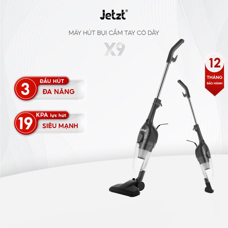 [FLASH SALE] Máy hút bụi cầm tay có dây JETZT X9, lực hút 19000PA, khả năng làm sạch vượt trội