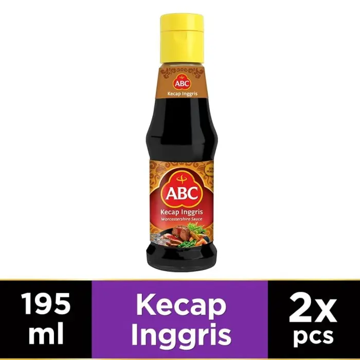 ABC Kecap Inggris 195 ml - Twin Pack 0