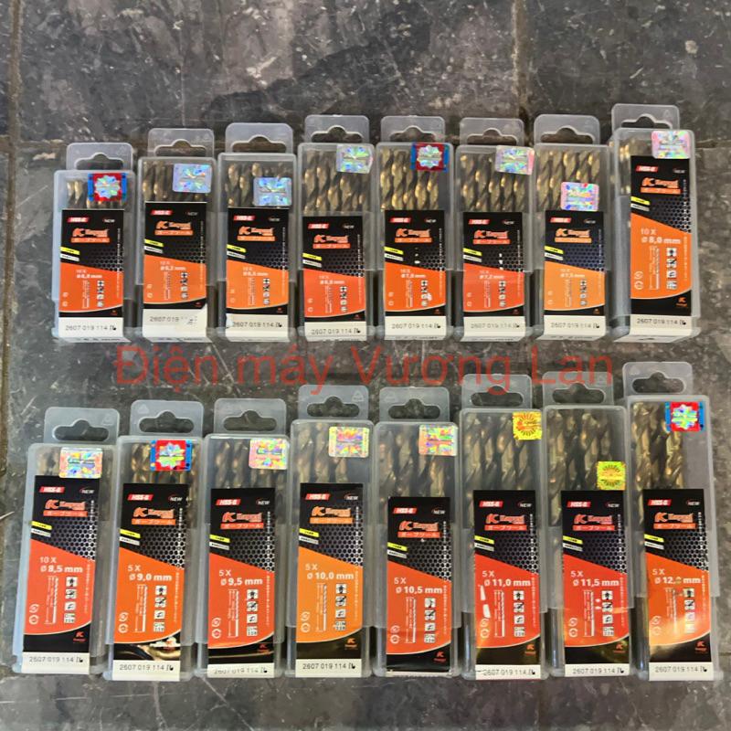 Mũi Khoan sắt, thép, inox từ 6mm đến 12mm Kapusi Japan - Hàng chính hãng