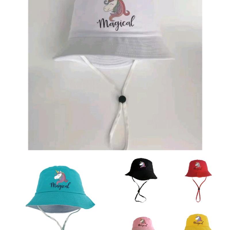 Topi bucket anak Magical , Bucket anak kuda poni, Bucket Anak Usia 2-8 ...