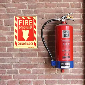 Stiker APAR Pemadam Api 13x18 Cm Stiker Fire Extinguisher Warning Sign