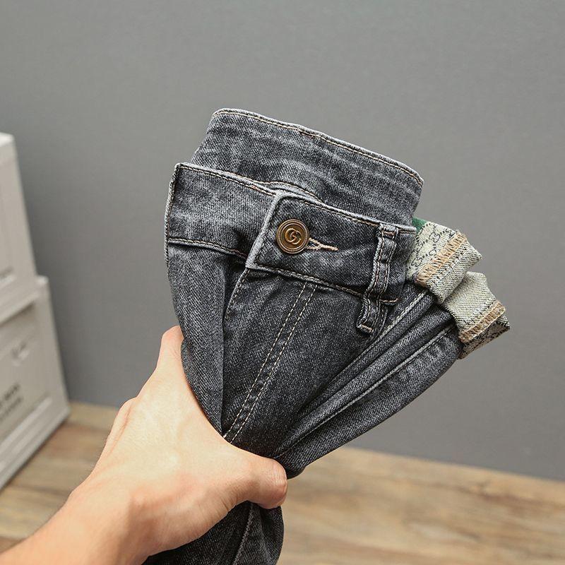 Product Introduction of Quần Jean Nam Hợp Xu hướng Cao Cấp, Dáng Rộng Vừa Vặn, Quần Ôm, Co Giãn Thường Ngày Dài Hợp Xu hướng, Bộ Sưu Tập Xuân Thu 2023 Hàng Mới Về, Thích Hợp Cho Nam Giới 5