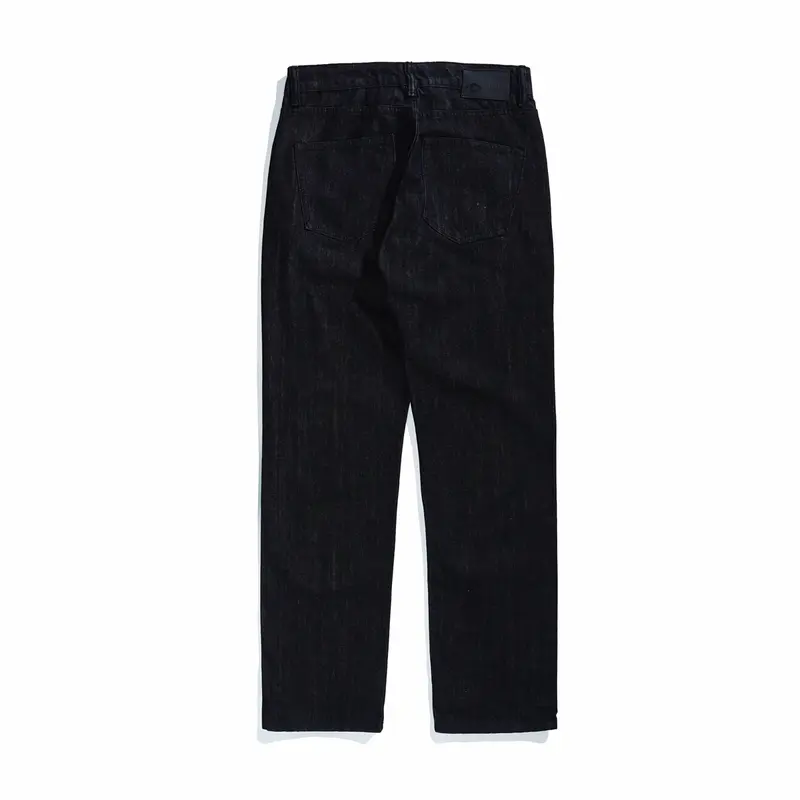Lee Cooper Straight Fit Jeans Harry Rinse Black Rustic 5
