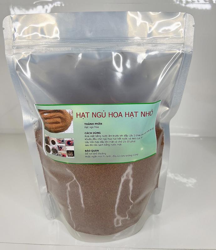 Hạt ngũ hoa - Dùng đắp mặt nạ - Hủ 200gr - Loại hạt mịn Skincare Women