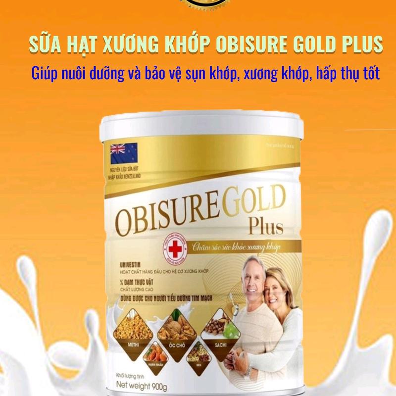Combo 2 hộp sữa xương khớp Obisure Gold Plus (900gr/1 hộp)