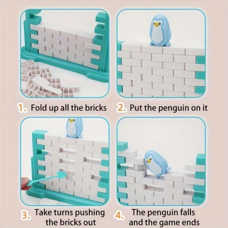 Wall Breaking Game, 1 Set Fun Wall Breaking Game, Parent-child Interactive Brick-breaking Novelty Toy 2