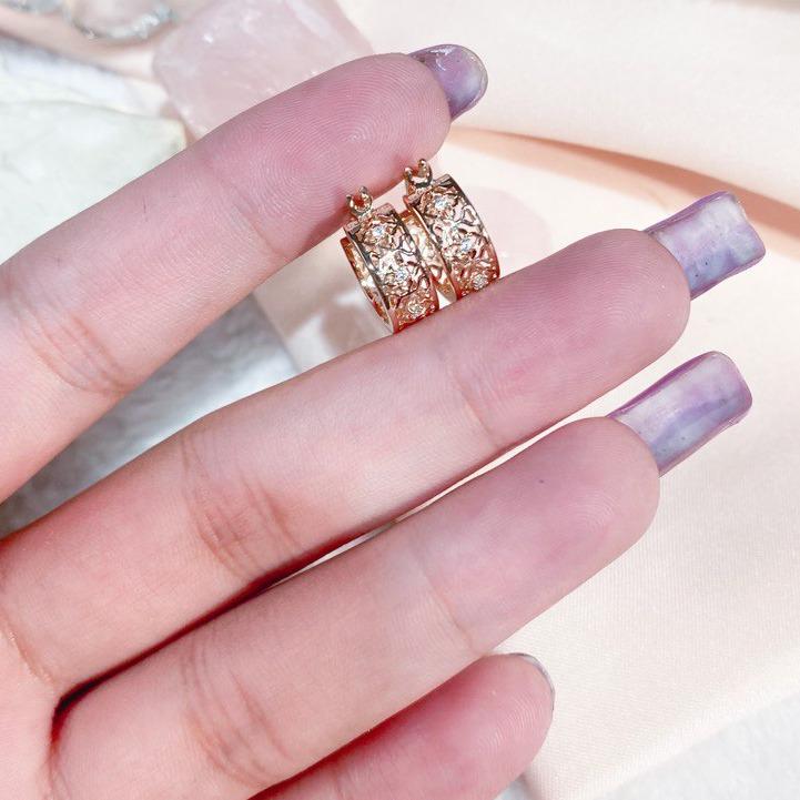 Anting Emas Radiantz Collection SDW - Rosegold 18k 6