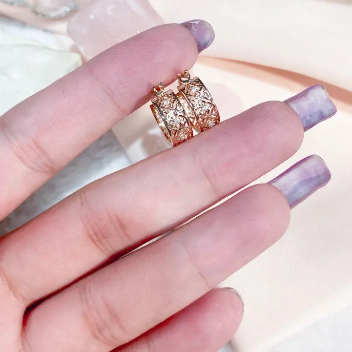 Anting Emas Radiantz Collection SDW - Rosegold 18k 6