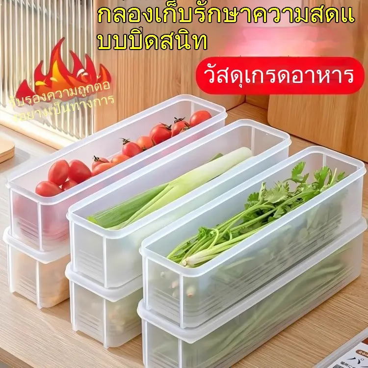 กล่องเก็บผัก 10 แพ็ค สำหรับผักชีและหอม เก็บในตู้เย็น เครื่องมือที่มีประโยชน์ หนาสำหรับก๋วยเตี๋ยว ไข่ และการเตรียมผัก ปิดผนึกและเก็บรักษา ตกแต่ง  โต๊ะ  ทํางาน  น่ารัก  สไตล์มินิมอล
