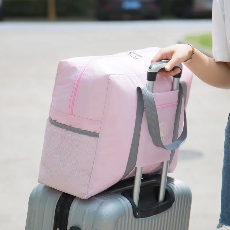 [HAPPY FLIGHT] Foldable Travel Bag / Tas Pendamping Koper Kapasitas Besar 4