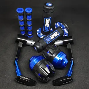 #GR# PAKET 4IN1 Handgrip PRO TAPER+ Proguard Robot + Jalu As Roda + Karet Handle Rem Universal Semua motor 1 paket 4item