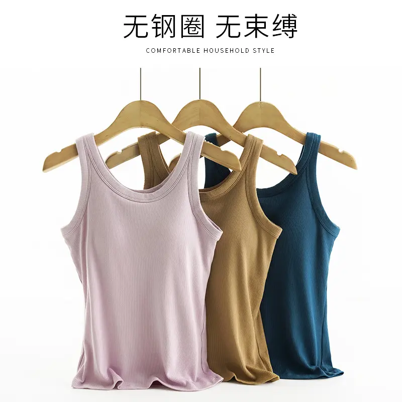 Áo Ba Lỗ, Thắt Lưng Chỉ, Đệm Ngực, Lưng-Vẻ Đẹp, Áo Hai Dây, Gợi Cảm, Thích Hợp Cho Mùa Hè, Yoga Bên Trong, Thể Thao, Áo Mặc Bên Ngoài, Áo Lớp Nền