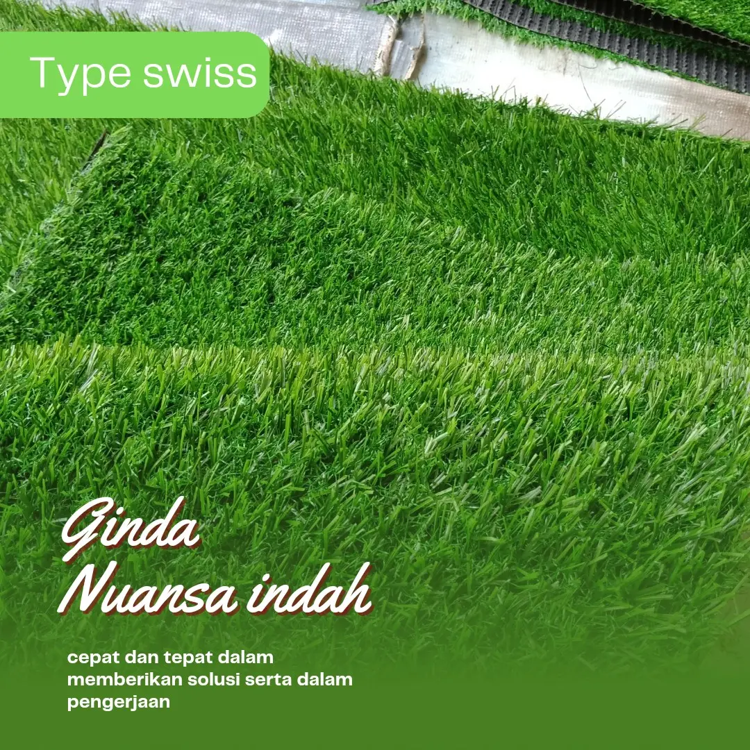 KARPET RUMPUT SINTETIS SWISS 50CM X 25CM