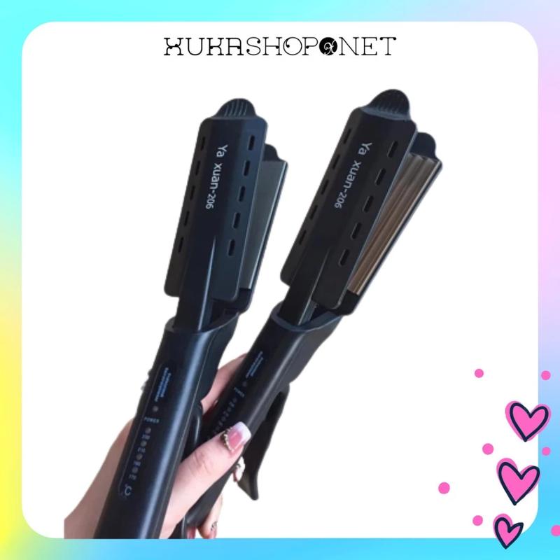  Máy kẹp tóc Yaxuan bản lớn máy bấm xù cao cấp tạo kiểu tóc làm phồng chân tóc  Bảo hành 3 tháng  