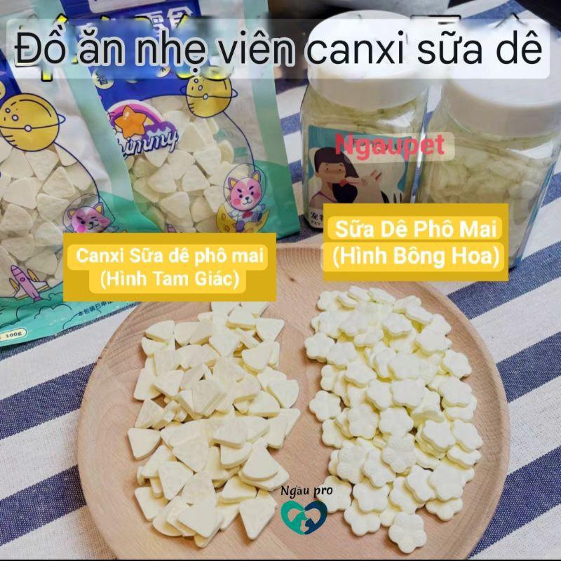 Product Introduction of Ngaupet- Đồ ăn thưởng cho chó (nhiều loại), Snack cho thú cưng ăn nhẹ bánh đa hương vị thịt bò, gà, phô mai viên thịt ngộ nghĩnh hấp dẫn giúp nghiền răng sạch răng gói 100g 1