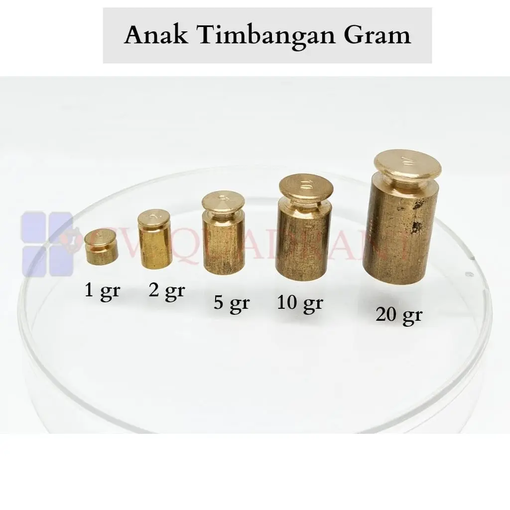 Anak Timbangan Gram Farmasi Satuan
