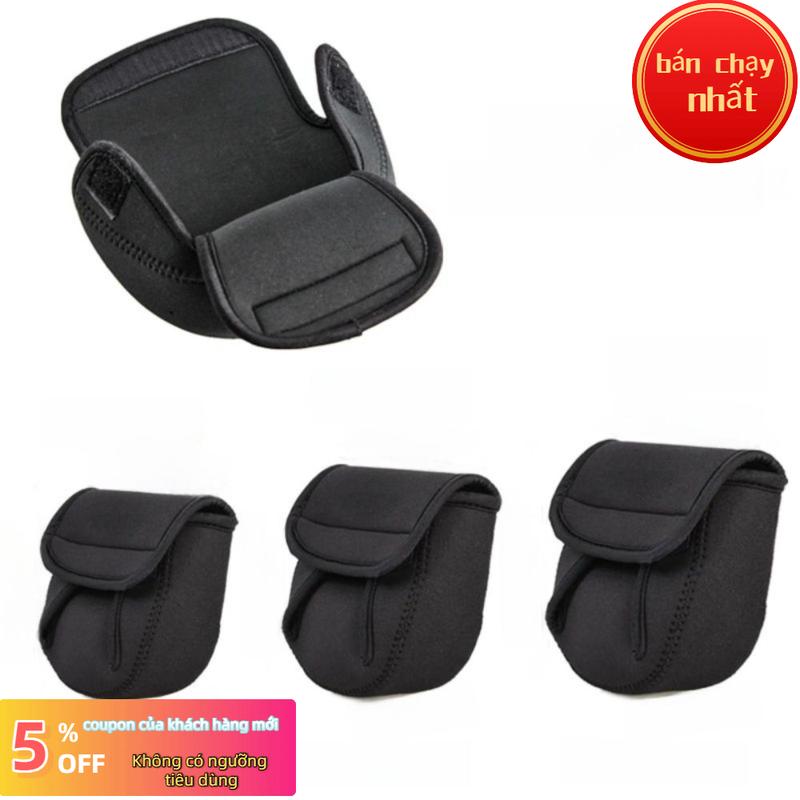 Bền bỉ S/M/L Vỏ bọc cần câu quay Chống nước Neoprene Túi cuộn Giọt nước Vỏ bảo…