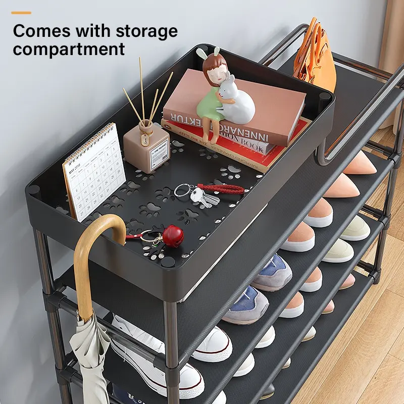 Simple Shoe Rack Multi Layer Home Door Dustproof Indoor Shoe Cabinet Dormitory Storage