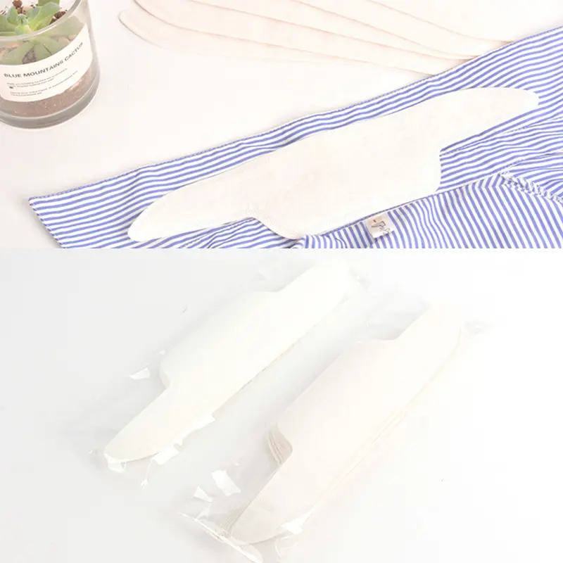 Miếng Dán Chống Bẩn Cổ Áo, 10 Cái, Miếng Dán Cổ Áo Sơ Mi, Dùng Một Lần, Chống Bẩn 1