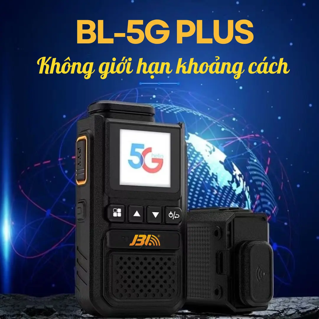 Máy Bộ Đàm BL-5G Plus đàm thoại lên đến hơn 5000km - Thương hiệu uy tín