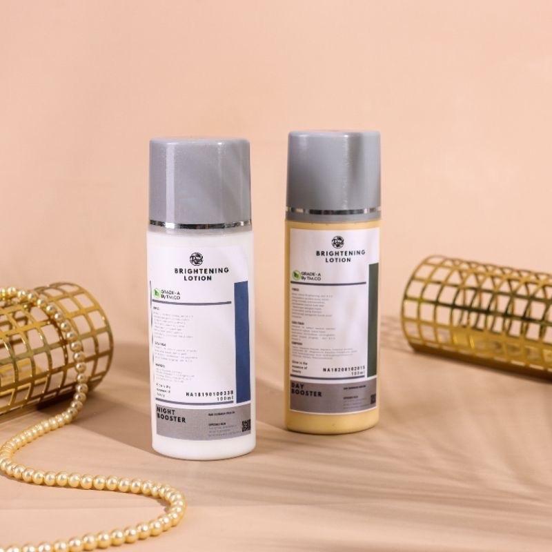 TMCO PAKET LOTION BOOSTER PAGI DAN MALAM GRADE A 1