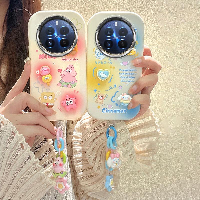 เคสโทรศัพท์, สำหรับ Realme 12 + 5G, เคส Realme Narzo 70 pro 5G, เคสนิ่ม, การออกแบบกระจกไฟฟ้า, เคสวงร