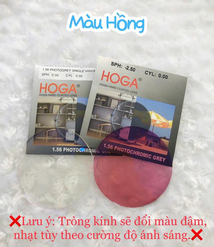 TRÒNG KÍNH ĐỔI MÀU HOGA NHẬT BẢN- ĐỔI MÀU THEO CƯỜNG ĐỘ UV SIÊU CÁ TÍNH VÀ THỜI TRANG- KHÔNG GIAO TRÒNG RIÊNG LẺ 4