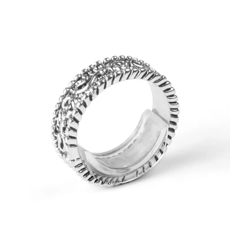 Bộ Điều Chỉnh Kích Thước Nhẫn, 8 Miếng, Thích Hợp Cho Phụ Nữ Nhẫn Rời Để Cố Định Miếng Đệm Bảo Vệ Kích Thước Nhẫn Vô Hình 3