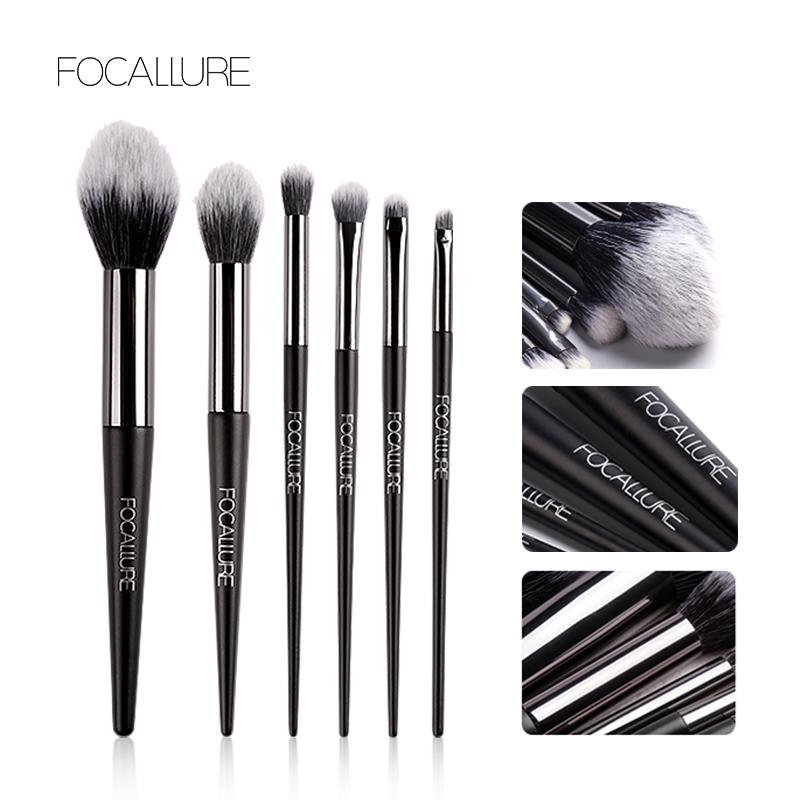 Focallure Bộ cọ trang điểm chuyên nghiệp 6 món sang trọng