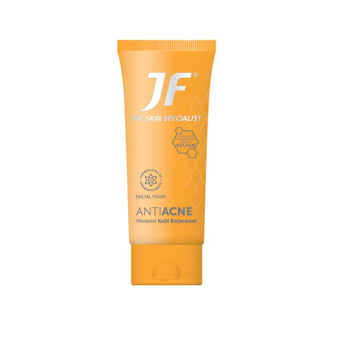 JF Anti Acne Facial Foam 70 GR (Menghilangkan Jerawat)