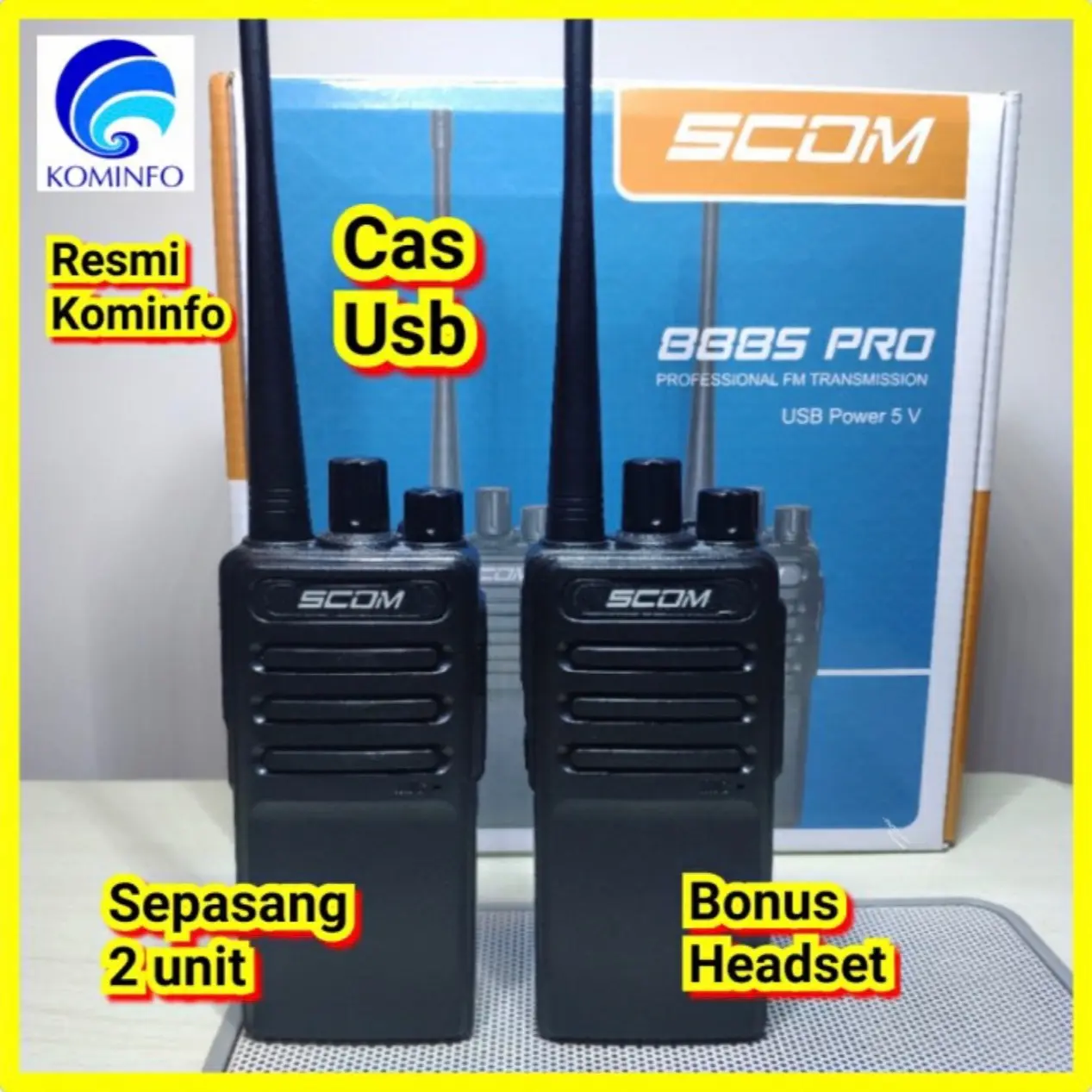 HT SCOM 888s Pro Handy Talky walkie talkie / bf 888s / kd c1 / A8