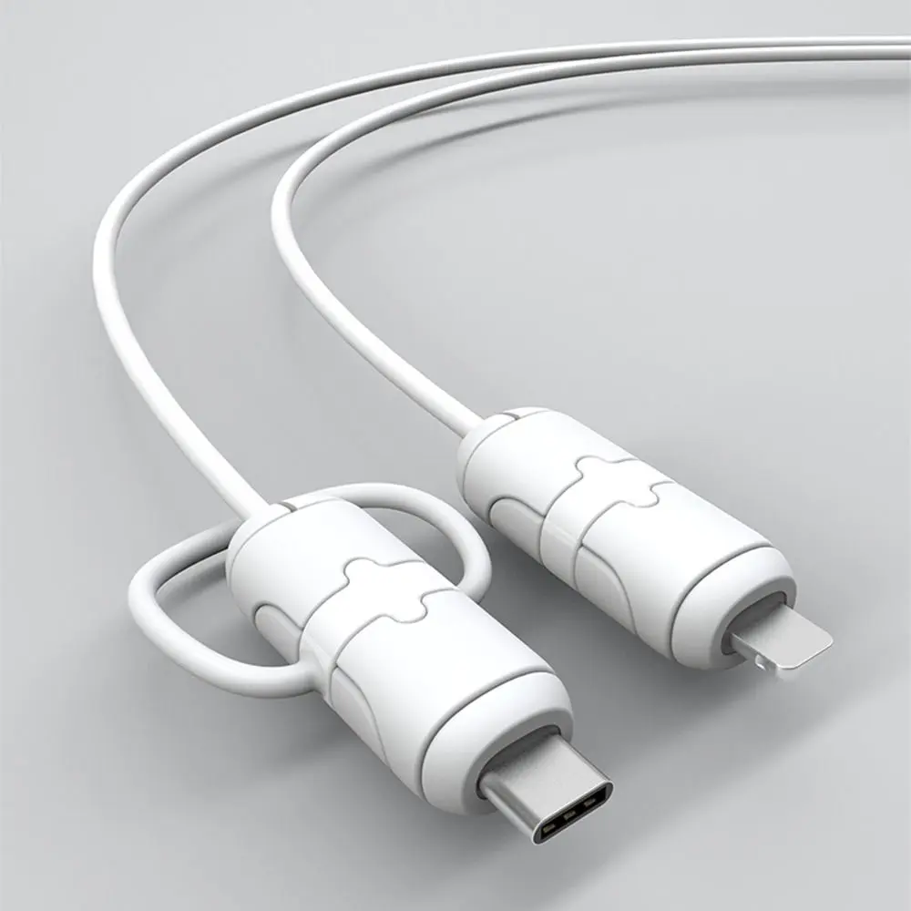 Data Line 1 set Winder Clip Charger Cord Management Cable Phones Cable Holder Charger Head Protector Charger Cable Saver Wire Protective Sleeve Cable Protector