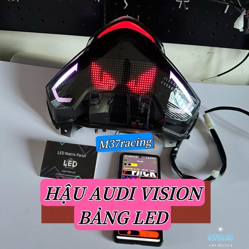 Hậu Audi A11 vision chỉnh app + bảng led chạy chữ + cho vision đời 2020 - 2024 + phụ tùng phụ kiện