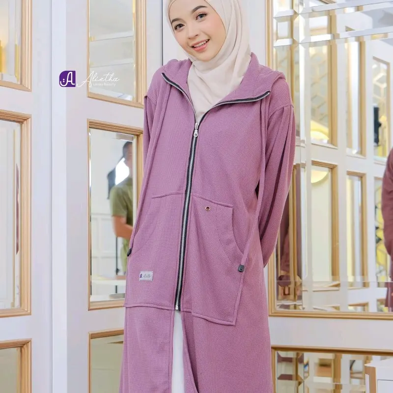 Fathiyah Outer Poliester Polos 2