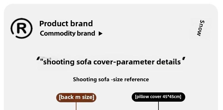 Product Introduction of High Elastic Chenille Sofa Cover 2025 New All-Season Non-Slip Full Wrap Universal Sofa Cover Cushion Cover 16