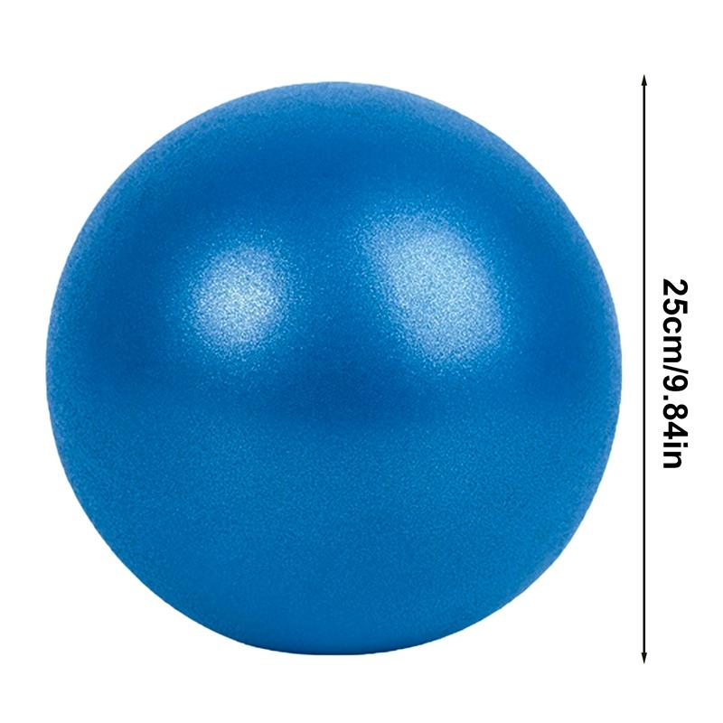 Product Introduction of 25cm Yoga Ball Frosted Thickened Explosion-Proof Clip-Back Ball Gymnastics Ball Fitness Ball Rhythmic Gymnastic Ball for Dance Practice Performance Exercise Training Competition 14