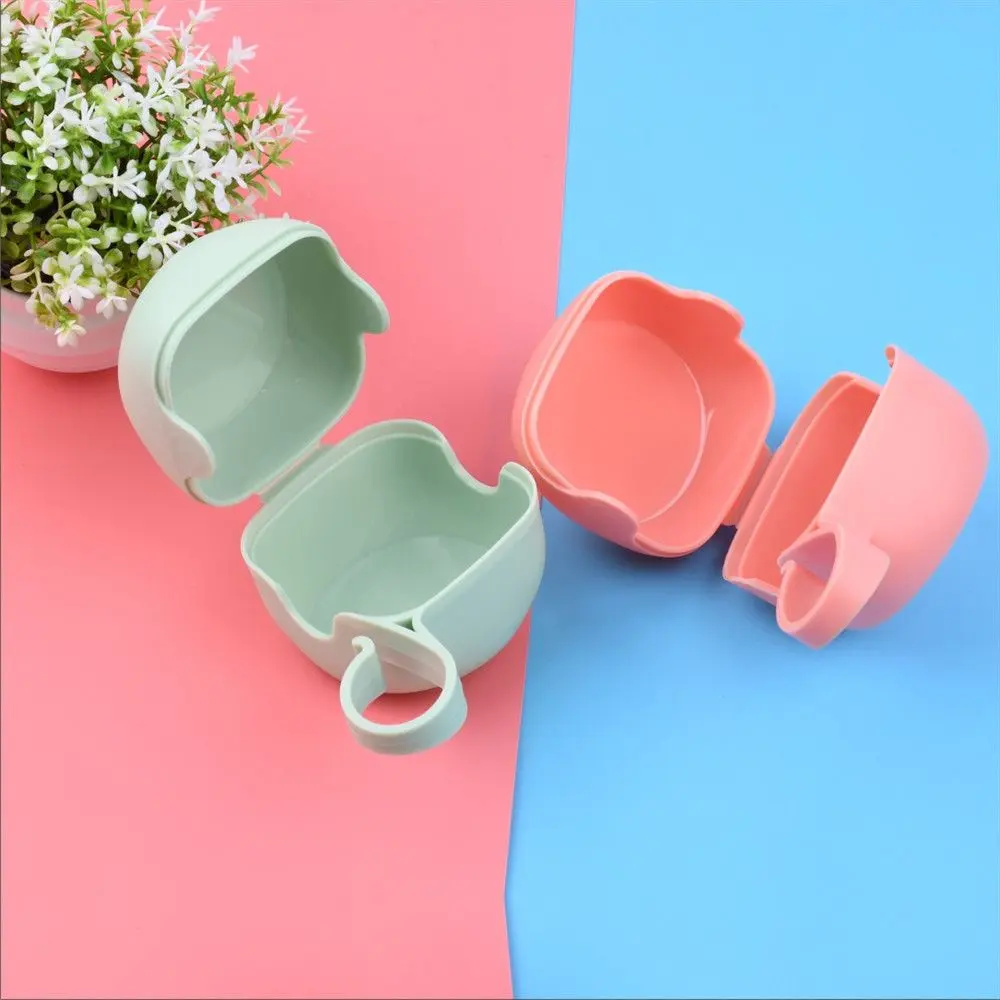 faninfan Infants Pacifier Holder Storage Box Cradle Case Dust-proof Boxs Nipple Storage Box Soother Nipple Holder