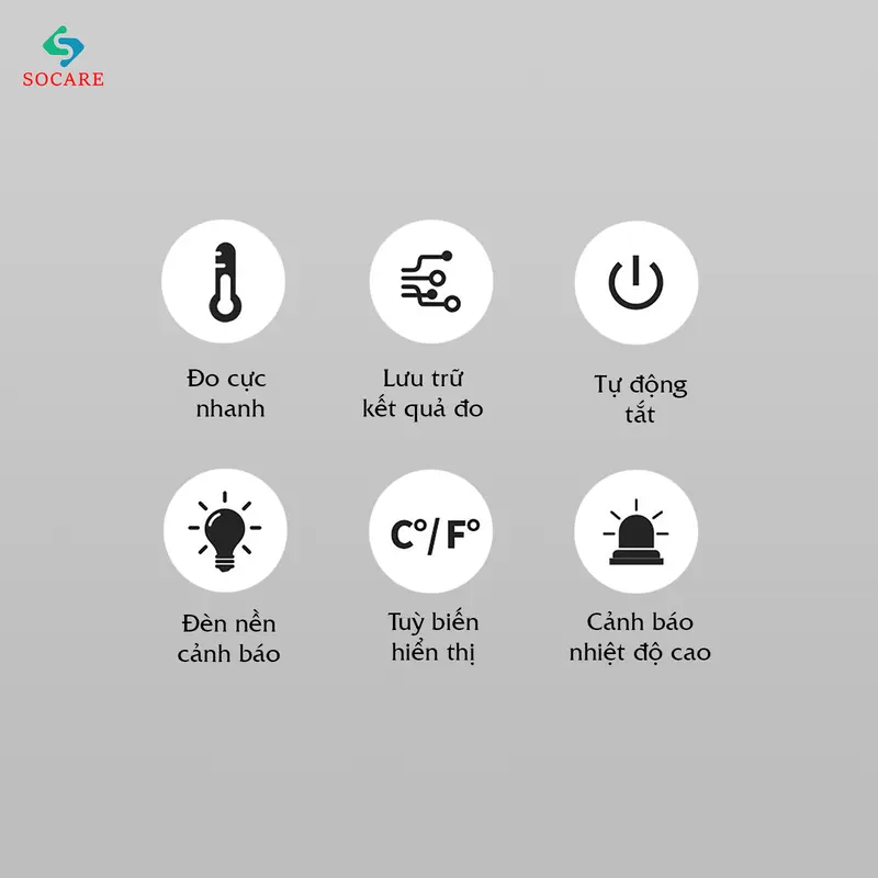 [BH1T-Tặng pin] Nhiệt Kế Hồng Ngoại Kỹ Thuật Số Không Tiếp Xúc HG02-Đo Thân Nhiệt, Đồ Vật, Nước Tắm Pha Sữa - An Toàn Cao Cấp Thiết Kế Tinh Tế 7