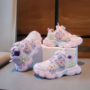 ASNK.SEVEN_DAY SEPATU SNEAKERS CHARACTER KUROMI ANAK GIRL UNTUK USIA 3-12 TAHUN / ANAK PREMPUAN WM2339