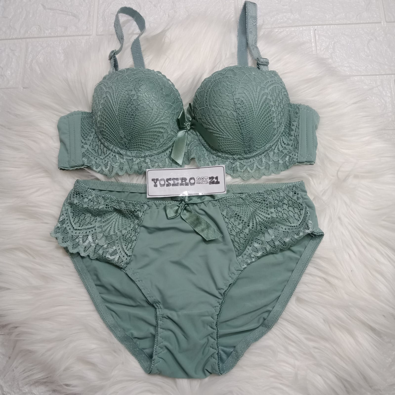 BRA SET bh + cd beha celana dalam wanita setelan renda import quality YS21CB